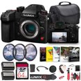 thumbnail image 1 of Panasonic Lumix GH7 Mirrorless Micro Four Thirds Camera (DC-GH7BODY) +64GB Memory Card + Bag + Photo Editing Software + DMW-BLK22 Battery + Card Reader + Charger + Flex Tripod + More, 1 of 10