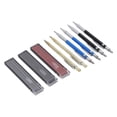 thumbnail image 4 of Carpenter Pencil Set, Fracture Resistant Carpenter Pencil Refill ABS Metal Long Term Use Professional 2mm  For Builders, 4 of 8