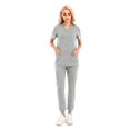 thumbnail image 1 of Kcodviy Ensemble pour Femmes, Manches Courtes, Tailleur Petite, Extérieur, Quotidien, Décontracté, Tailleurs-Pantalons de Mariage pour Mariée, Combinaison pour Invitées de Mariage, Tailleurs-Pantalons de Mariage, Tailleurs-Pantalons Petite Ajustés pour Femmes, 1 of 4