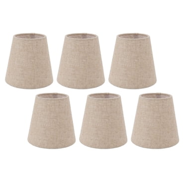 Small Lamp Shade, Linen Fabric Lampshade Light Reliable For E14 Bulbs