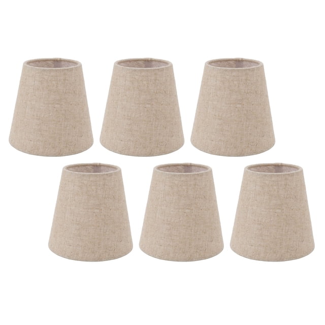 Small Lamp Shade, Linen Fabric Lampshade Light Reliable For E14 Bulbs