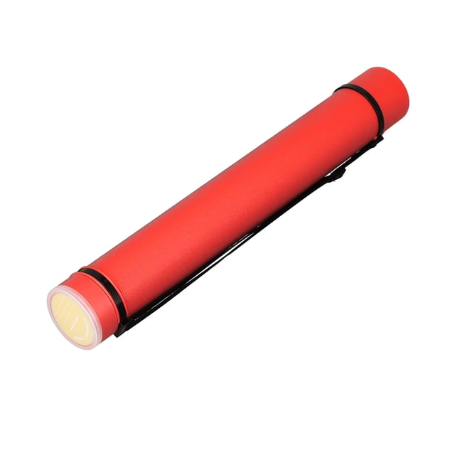 Tube Blueprint, Tube Affiche Rond Anti-Choc Extensible Portable Grande Capacité avec Sangle pour Voyage pour Extérieur pour Rangement Blanc,Jaune,Bleu,Noir,Rouge
