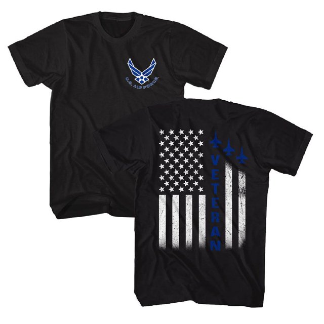 US Air Force US Air Force Af Vétérinaire Noir T-Shirt pour Adulte ***F&B*** 3Xlt