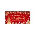 thumbnail image 2 of Drapeau de Garage de Noël Extra-Grand 480x180 cm pour Décoration de Porte Extérieure - Bannière en Polyester Résistant aux Intempéries pour Fêtes Festives, Rassemblements des Fêtes et Présentation de Toile de Fond Saisonnière, 2 of 6