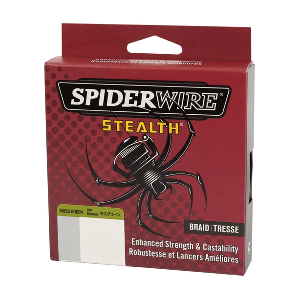 Spiderwire Stealth 30lb 125 Yd Moss Green - Walmart.ca