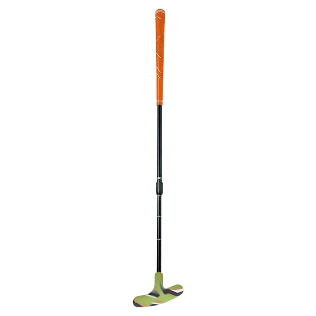 Siruishop Golf Putter Golf Putting Practice Aid Adjustable for Children Women Men Gift orange