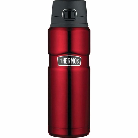 THERMOS Bouteille à Boisson en Acier Inoxydable King de 24 Onces - Canneberge
