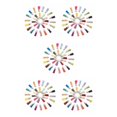 thumbnail image 2 of Thinsony 100pieces Keychain Tassel Versatile And Stylish Fringe Accessories Gifts AssortedColor-Silver 5Set, 2 of 6