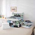 thumbnail image 5 of YST Lake House Comforter Set with Sheets 7Pcs Rustic Farmhouse Comforter, King Size (1 Count), 5 of 5