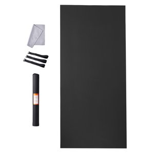 KFFKFF Fitness Mat, Durable Non-Slip Yoga Mat, Multi-Purpose Exercise Mat for Both Men and Women, Includes Portable Bag & Strap, Ideal for Home Yoga, Pilates & Floor Exercises (12x6ft)