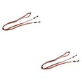 thumbnail image 2 of maskred Stretchy Universal Eyeglass Strap Non- for Slip Eyewear Retainer for Sports Dark Brown 26.77 Inch 2Set, 2 of 6