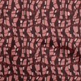thumbnail image 1 of oneOone Velvet Pink Fabric Abstract Fabric For Sewing Printed Craft Fabric By The Yard 58 Inch Wide, 1 of 4