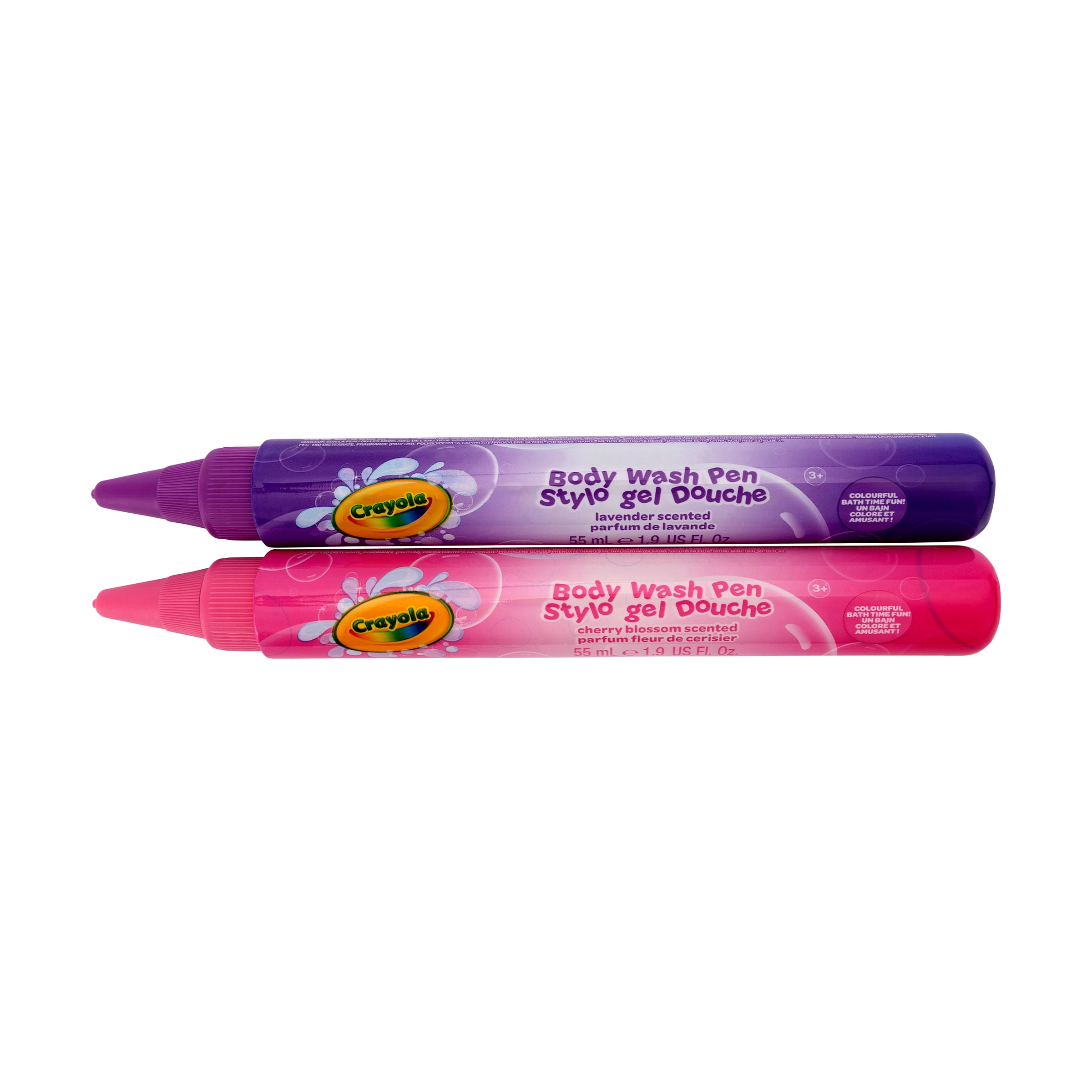 Crayola 2 Pack Body Wash Pens Pink & Purple