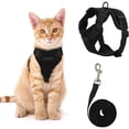 thumbnail image 4 of Yunuuuoa Adjustable Pet Harness Leash Set Soft Breathable Mesh Vest Walking Gear for Cats and Dogs Escape Proof Reflective Padded Control for Outdoor Travel Training, 4 of 6