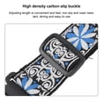 thumbnail image 4 of Thickened Embroidered Leather Guitar Strap, Adjustable Length Belt, Unique Style, Wear esistant, Suitable for Acoustic and Electric Guitar, 4 of 7