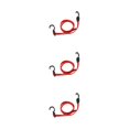 thumbnail image 4 of Dalazy Adjustable Luggage Strap - Durable And Secure For All Travel Needs Reliable Elastic Straps With Hook Reflective red 120cm 3Set, 4 of 6