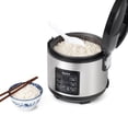 thumbnail image 1 of Starfrit Electric Rice Cooker, 14-cup (80oz) Capacity, Non-Stick Removable Container, Comes with Measuring Cup, Steamer Basket and Serving Spoon, 1 of 9