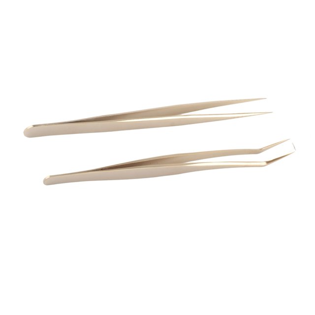 Ensemble de Pinces pour Extensions de Cils, Pinces Individuelles pour Extensions de Cils 2 Pcs pour la Maison
