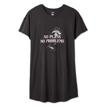 George Women's Plus Crew-Neck Nightshirt