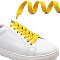 thumbnail image 3 of Solid Flat Shoelaces Hollow Thick Athletic Shoe Laces Strings 2 Pair, 3 of 7