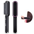 thumbnail image 2 of 1 pcs Ionic Hair Straightener Comb - Hair Straightening Brush & Iron for Even Heat, Temperature Settings & LED Screen, Professional Hair Tools for Styling, 2 of 5