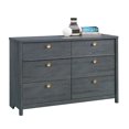 thumbnail image 3 of Bowery Hill Modern Engineered Wood Dresser in Denim Oak Finish, 3 of 13