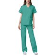 thumbnail image 3 of Adar Universal Medical Scrubs Set Medical Uniforms - Unisex Fit 45 colors, 3 of 7