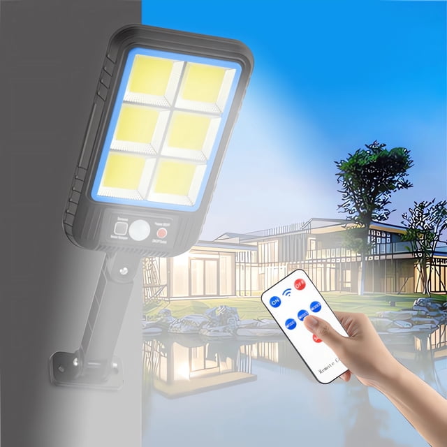 LSLJS Outdoor Water Proof Wall Light Villa Garden Light LED COB Garden Light Solar Human Body Sensor Garage Street Light, Solar Wall Light