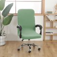 thumbnail image 1 of Dvkptbk Office Chair Cover Solid Color Brushed High Elastic Chair Cover Soft and Comfortable Chair Seat Coverproof and Dirt- Chair Slipcover Suitable for Dining Chair, 1 of 9