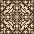 thumbnail image 1 of Ahgly Company Tapis d'Intérieur Lavables en Machine, Carrés de Nuit Transitionnels, Carrés de 8', 1 of 7
