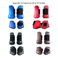 thumbnail image 4 of Baohd 2 Paires de Fournitures Équestres Équipement de Protection Réglable Résistant à l'Usure avec Attache en Nylon Legging Serré Noir TG, 4 of 6