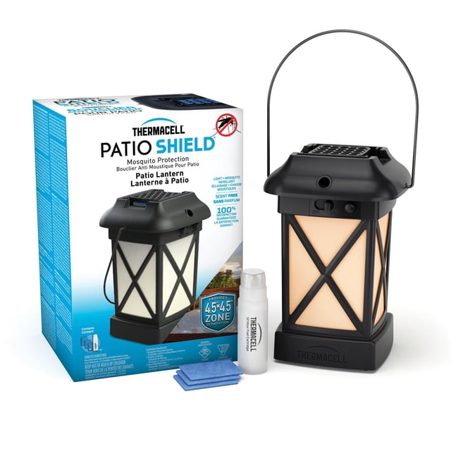 Thermacell Fuel-ZoneGuard Glow Fuel Powered Mosquito Repeller + Lantern with 12-Hr Refill