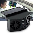 thumbnail image 2 of Lksixu Car Accessories Car Circulator Exhaust Fan, Energy Saving Exhaust Fan, Car Radiator,Exclude The Peculiar Smell Inside The Car & Can Be Used for General Types of Cars Car Interior Accessory, 2 of 6