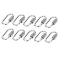 thumbnail image 2 of Chain Connector,10Pcs Quick Link Connector Quick Link Carabiner Quick Link Connector Professionally Tested, 2 of 14