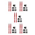 thumbnail image 2 of ZheElen Polyvalent Tubeless Pneu Presta Valve Extender pour et Vélos de Route 2 Pcs 80mm Rouge 50mm 80mm 5Set, 2 of 6
