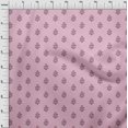thumbnail image 3 of oneOone Viscose Chiffon Fabric Leaves & Floral Block Print Fabric BTY 42 Inch Wide, 3 of 5