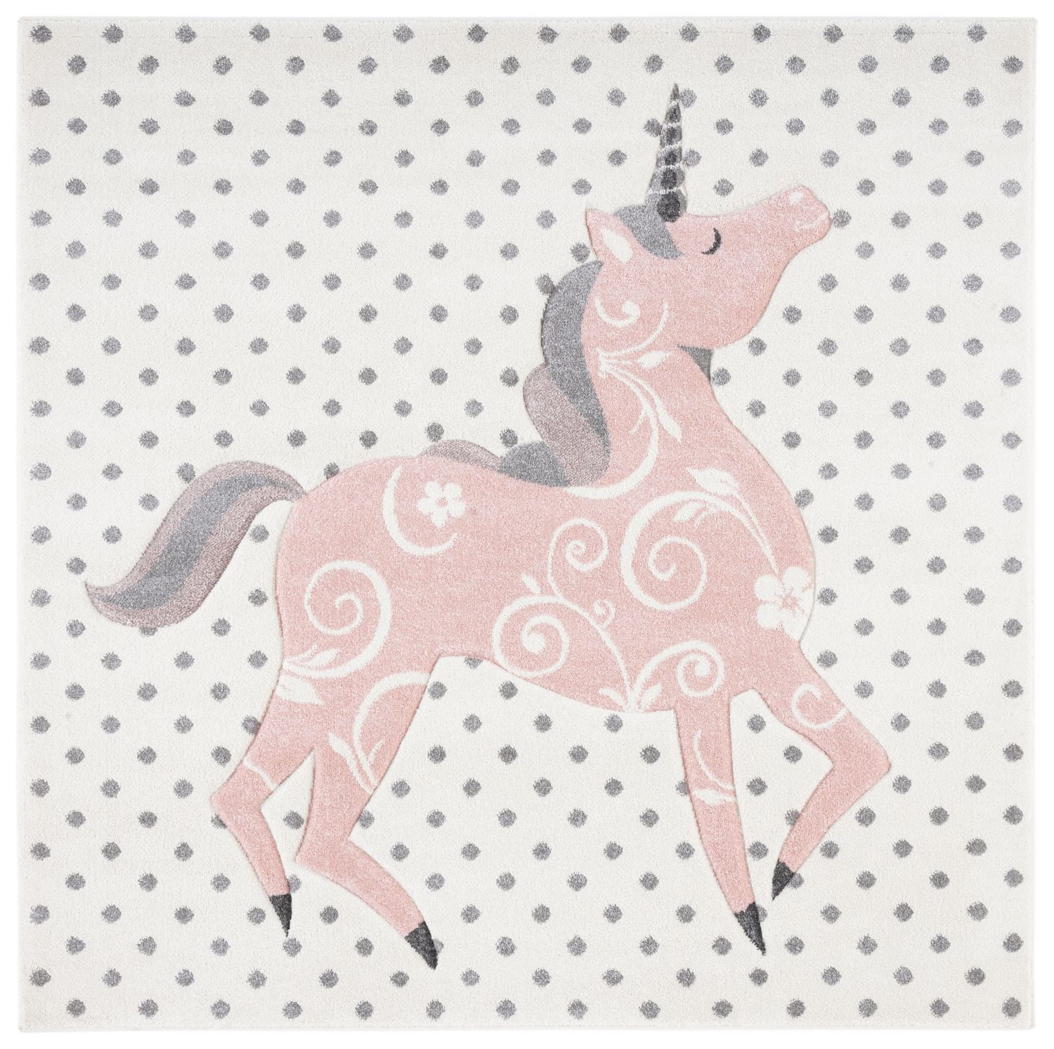 Safavieh Carousel Kids Dalach Unicorn Area Rug