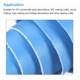thumbnail image 4 of Unique Bargains Smooth Solid Color Faux Leather Sheets, PU Leather for DIY 20 x 135cm Sky Blue, 4 of 4