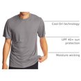 thumbnail image 4 of Hanes T-Shirt de Performance Sport Cool DRI pour Hommes, Lot de 2, m, Graphite, 4 of 6