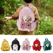 LSLJS Toddler Backpack Toddler Bag Cute Print Mini Travel Bag for Baby Girl Boy Kindergarten Pre School Bags Travel Essentials Kids Backpack Home Essentials