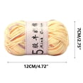 thumbnail image 3 of Clearance Tyidzon Wool Yarn for Crocheting Soft Crochet Thread Yarn, Lightweight Wool Yarn for Crochet Hand Knitting Crocheting Crafting, 3 of 7