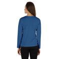 thumbnail image 4 of Inkmeso T-shirt Henley Uni à Boutons pour Femmes Décontracté Basique à Manches Longues T-shirts, 4 of 7
