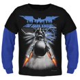 thumbnail image 1 of Batman - T-Shirt à Manches Longues Shooting Cycle Juvy 2fer, 1 of 1