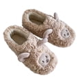 RKSTN Womens Slippers Mens Mules Plush Warm Slippers, Lamb Home Shoes ...