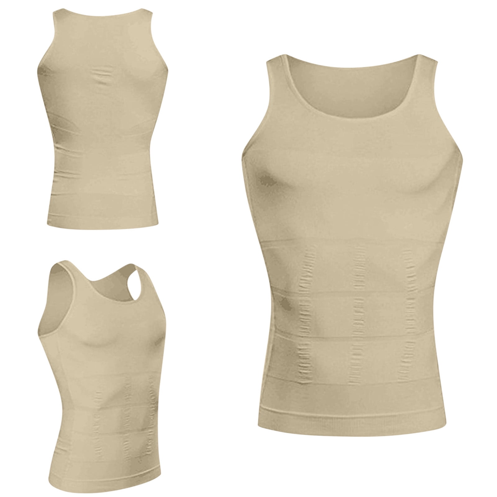 Meitianfacai Male Shaper Tank Slim Underwaist For Men Body Shaper Compression Shirt