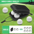thumbnail image 4 of Golf Rangefinder Hard Shell Case, Hard Golf Rangefinder Case Universal Range Finder Carry Bag for Most Rangefinders (Black), 4 of 7