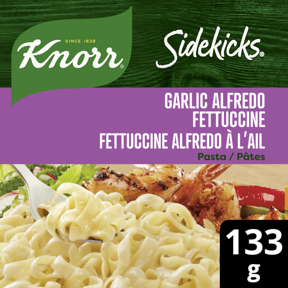 Knorr Sidekicks Garlic Alfredo Fettuccine Pasta