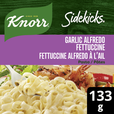 Knorr Sidekicks Garlic Alfredo Fettuccine Pasta