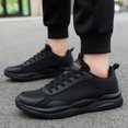 thumbnail image 2 of TIEVOSA Men Sports Shoes Fashionable and Solid Color The New Pattern Summer Mesh Breathable Comfortable and Non Casual Large Shoes, 2 of 9