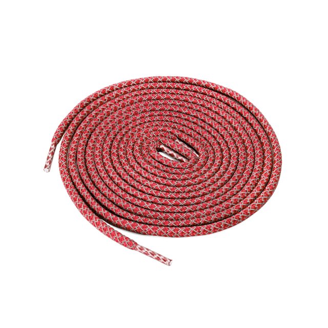 INSPIRE CHIC 2 Paires Lacets Ronds Élastiques Réfléchissants Unisexes pour Espadrilles Rouges 140 cm/55 Pouces